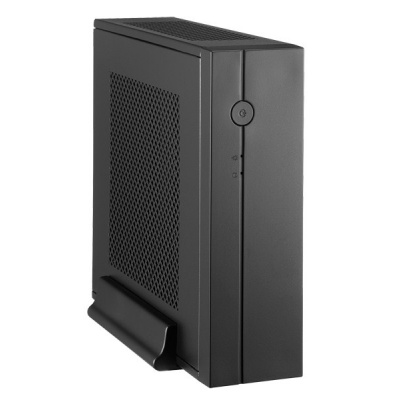 CHIEFTEC skříň Compact Series/mini ITX, IX-01B-OP, Black, bez zdroje