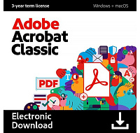 Acrobat Pro 2024 (Classic) for teams MP ML (+CZ) Government Term License (Set up as 36 month) 1 User, Level 1, 1-9