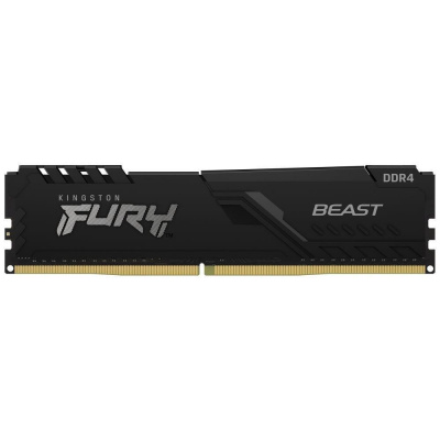 KINGSTON DIMM DDR4 16GB 3200MT/s CL16 1Gx8 FURY Beast Černá