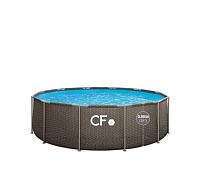 CF FRAME bazén, ratan, 366 x 99 cm