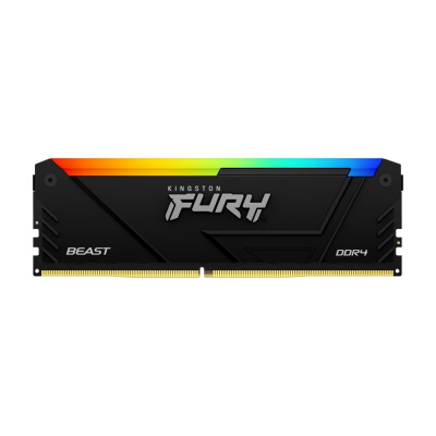 KINGSTON DIMM DDR4 8GB 3200MT/s CL16 FURY Beast RGB, XMP