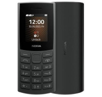 BAZAR - Nokia 105 Dual SIM, 4G, černá (2023), (CZ, SK, HU) - Po opravě (Komplet)