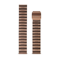 Garett řemínek 18 mm, zlatorůžový kovový, typ Solid rose gold