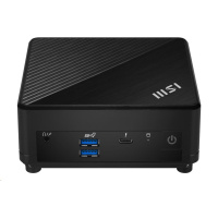 BAZAR - MSI PC Cubi Cubi 5 12M-001BEU, i7-1255U, N/A, N/A SSD, No OS, Black - Poškozený obal (Komplet)