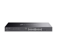 TP-Link OMADA switch SG2218P (16xGbE,2xSFP,16xPoE+,150W,fanless)