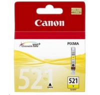 Canon CARTRIDGE CLI-521Y žlutá pro IP 3600,4600,4700, MP5x0, MP6x0, MX8x0, MP9x0