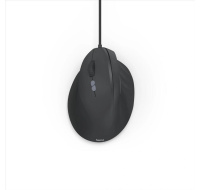 Hama vertikální ergonomická kabelová myš ECM-500L, pro leváky, černá