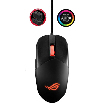 ASUS myš ROG STRIX IMPACT III, černá