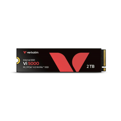 VERBATIM SSD Vi5000 Internal PCIe NVMe M.2 SSD 2TB , W 4300/ R 5000 MB/s