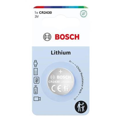 Bosch CR2430B1/00 Lithium (Blistr 1 ks)