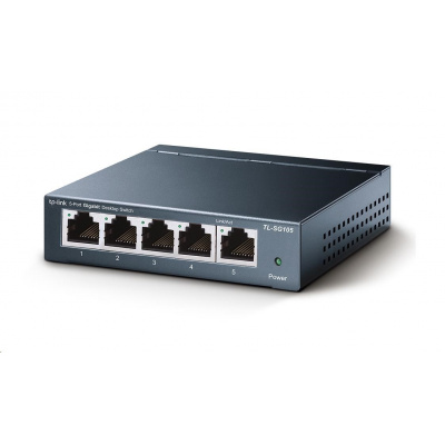 TP-Link switch TL-SG105 (5xGbE, fanless)