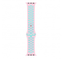 RhinoTech sportovní řemínek pro Apple Watch 42 / 44mm Růžovo-zelená