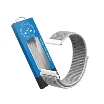 RhinoTech univerzální nylonový řemínek Quick Release 20mm šedý