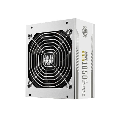 Cooler Master zdroj 1050W MWE Gold, 140mm, Plně modulární, 80+ Gold, ATX 3.1, bílá