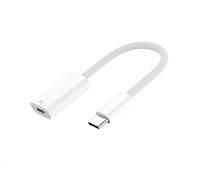 WG - Adaptér USB-C (male) na Lightning (female), bílá