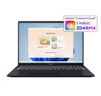 ASUS NTB Vivobook 16 (X1607CA-MB071W), Ultra 5 225H, 16" 1920x1200, 16GB, 1TB SSD, Intel Arc, W11 Home, Blue