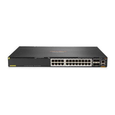 Aruba 6300M 24-port HPE Smart Rate 1/2.5/5GbE Class 6 PoE and 4-port SFP56 Switch