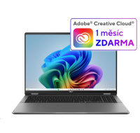 ASUS NTB Vivobook 16 Flip (TP3607SA-OLED021W), Ultra 7-256V, 16" 2880 x 1800, 16GB, 1TB SSD, Arc, W11 Home, Gray