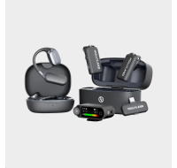 Hollyland LARK MAX 2 Ultimate Combo with OWS Monitor Earphone + Camera RX + USB-C RX