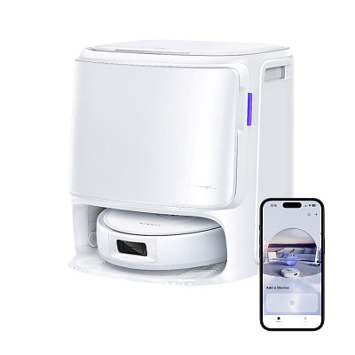 Narwal Freo Z10 Pro white - AI robotický vysavač s rotačním mopem a samočistící stanicí