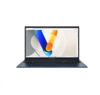 ASUS NTB Vivobook 17 (X1704VA-AU567W), i5-1334U, 17.3" 1920x1080, 16GB, 512GB SSD, Iris X, W11 Home, Quiet Blue
