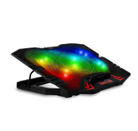 EVOLVEO Ania 5RGB, chladicí podložka pro notebook, 5x ventilátor, RGB podsvícení