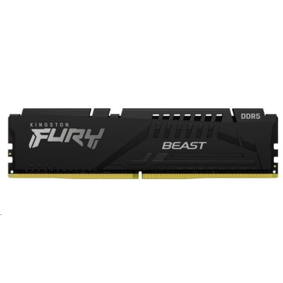 KINGSTON DIMM DDR5 64GB (Kit of 4) 5200MT/s CL40 FURY Beast Black XMP