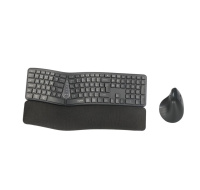 RAPOO Set klávesnice a myš 8810ME, Multi-mode, Bezdrátový set, CZ/SK, Černá