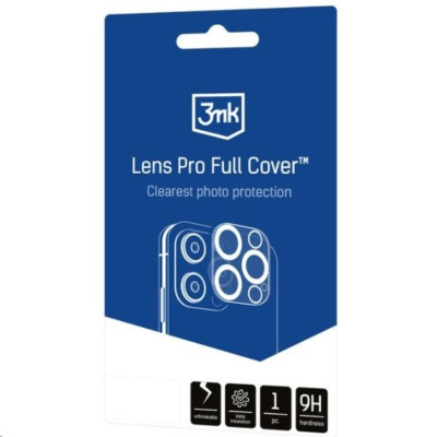 3mk ochrana kamery Lens Pro Full Cover pro Apple iPhone 15 / iPhone 15 Plus