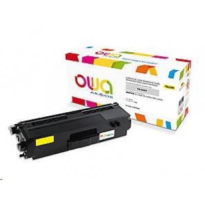 OWA Armor toner pro BROTHER HL-L 9200, 6.000 str., kom. s TN900Y žlutá/yellow