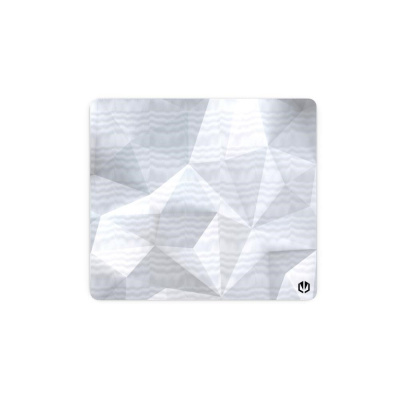 Endorfy Podložka pod myš Crystal Onyx White L, 40 x 45 cm, Voděodolná, Bílá