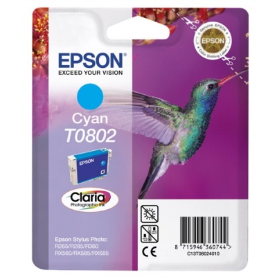 EPSON ink bar CLARIA Stylus photo "Kolibřík" R265/ RX560/ R360 - cyan