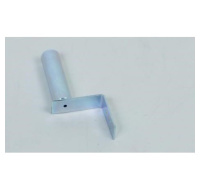 Držák antény na zeď mini, galvanický zinek, délka 8,5cm, výška 12cm