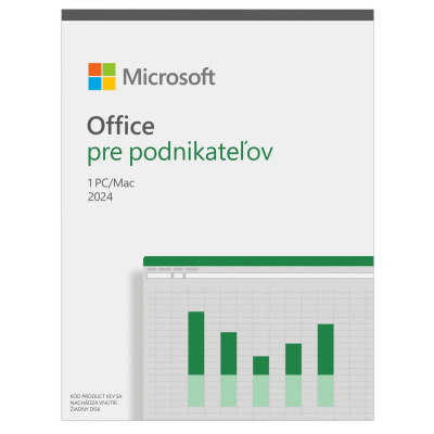PROMO 3PCK Office Home and Business 2024 SK (pro podnikatele) + Poukážka Pluxee 40 EUR