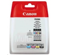 Canon BJ CARTRIDGE CLI-581 C/M/Y/BK MULTI BLISTER SEC
