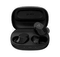 HP Renew Poly Blackwire 5220 Stereo USB-C Headset +3.5mm Plug +USB-C/A Adapter
