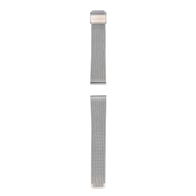 Garett řemínek 20 mm, stříbrný kovový, typ Mesh