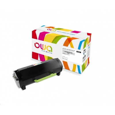 OWA Armor toner pro LEXMARK MS510, 610, 20000   Stran, 50F2U00, černá/black