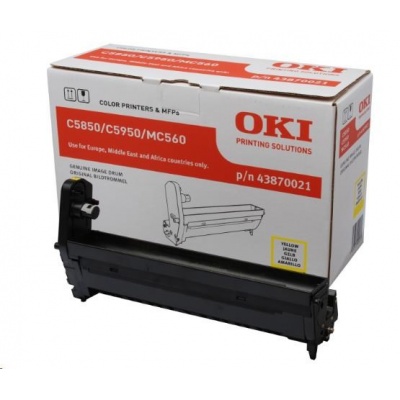 Oki Obraz. válec pro žlutý toner do C5850/C5950/MC560 (20k)