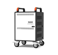 PORT CONNECT CHARGING CABINET 20 Notebooks + RACK 1xU 19’’, černý a béžový
