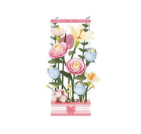 RoboTime 3D skládačka Květinový box