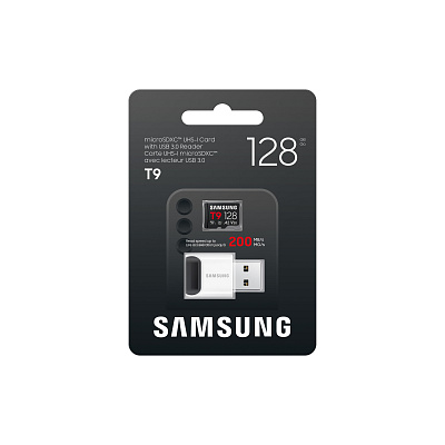 Samsung T9 microSD 128GB + USB Adaptér