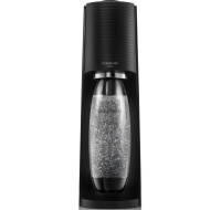 BAZAR - SodaStream Terra Black výrobník sody, mechanický, 1l láhev SodaStream Fuse, bombička s CO2 - Poškozený obal