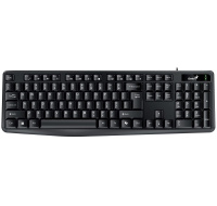 BAZAR - GENIUS klávesnice KB-117, Drátová, Copilot, USB, černá, CZ+SK layout - Poškozený obal (Komplet)