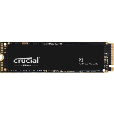 CRUCIAL SSD 2TB P3, M.2 2280, PCIe Gen3x4, R:3500/W:3000MB/s