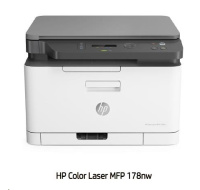 HP Color Laser 178NW (A4,18/4 ppm, USB 2.0, Ethernet, Wi-Fi, Print/Scan/Copy) - Rozbaleno, nepoužito