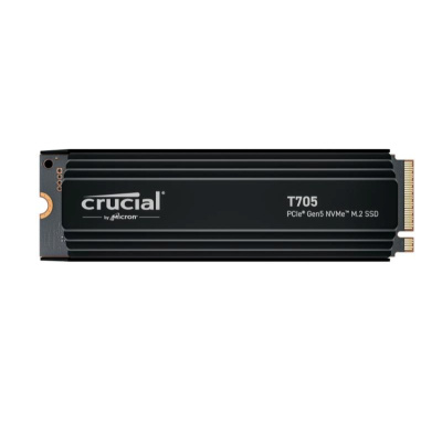 CRUCIAL SSD 1TB T705, M.2 2280, PCIe Gen5x4, R:13600/W:10200MB/s, Heatsink