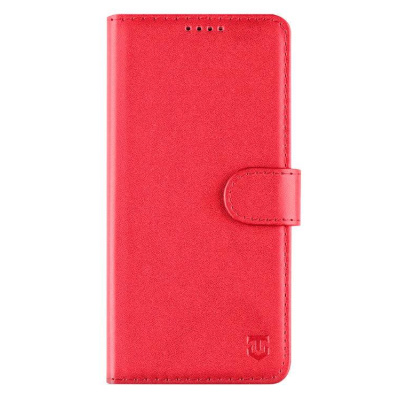 Tactical flipové pouzdro Field Notes pro Motorola G54 5G/Power Edition Red