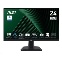 MSI LCD PRO MP245G, 23.8" 1920x1080, IPS, 100Hz, 4ms, VESA 100x100mm, N/A, Black