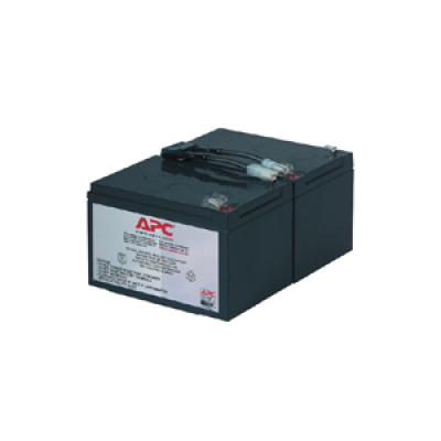 APC -rozbalen- Replacement Battery Cartridge #6, SU1000I, SU1000INET, SU1000RM, BP1000I, SMT1000I - náhradní obal